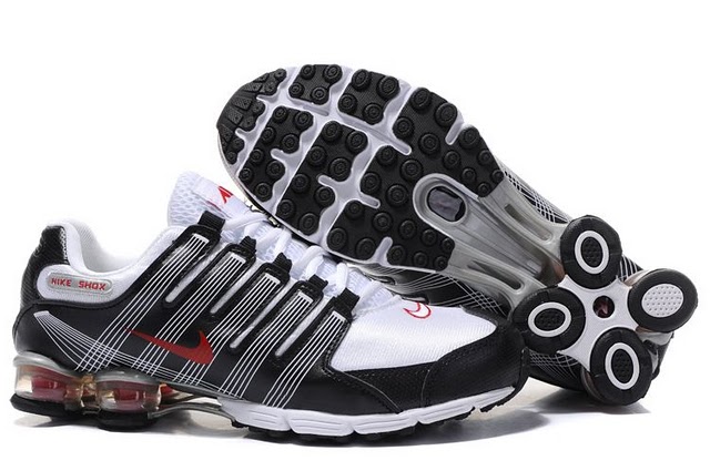 Mens Nike Shox NZ 2.0 SI Shoes White Black Red